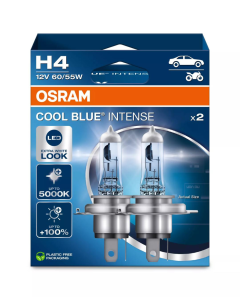 Bec Osram Cool Blue Intense H4 60/55W 12V P43t Set 2 buc