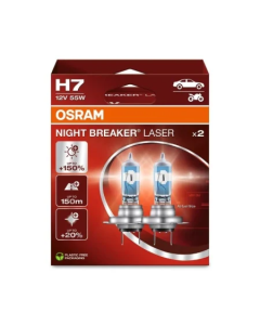 Bec Osram Night Breaker Laser Next Generation H7 12V 55W PX26d Set 2 buc