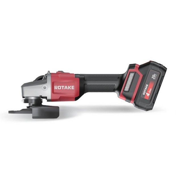 Polizor unghiular ROTAKE cu accesorii, încărcare disc 125MM M14, 20V