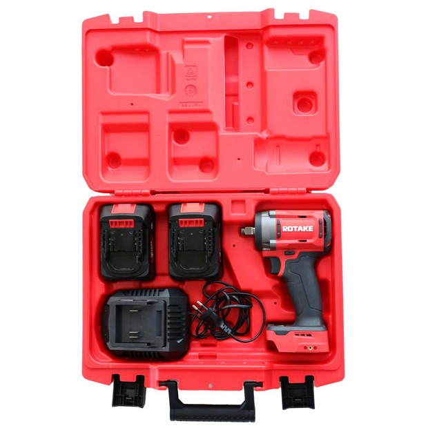 Pistol impact ROTAKE T1-40D - PACHET CU ACUMULATORI